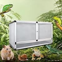 Amazon.co.jp: 給餌ケージ ボックス 爬虫類飼育水槽 爬虫類